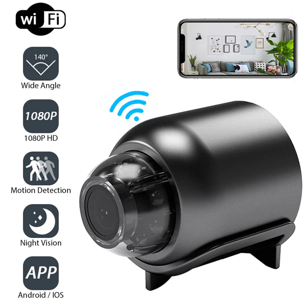 X5 Mini HD WiFi Security Camera – 1080P Smart Home Surveillance