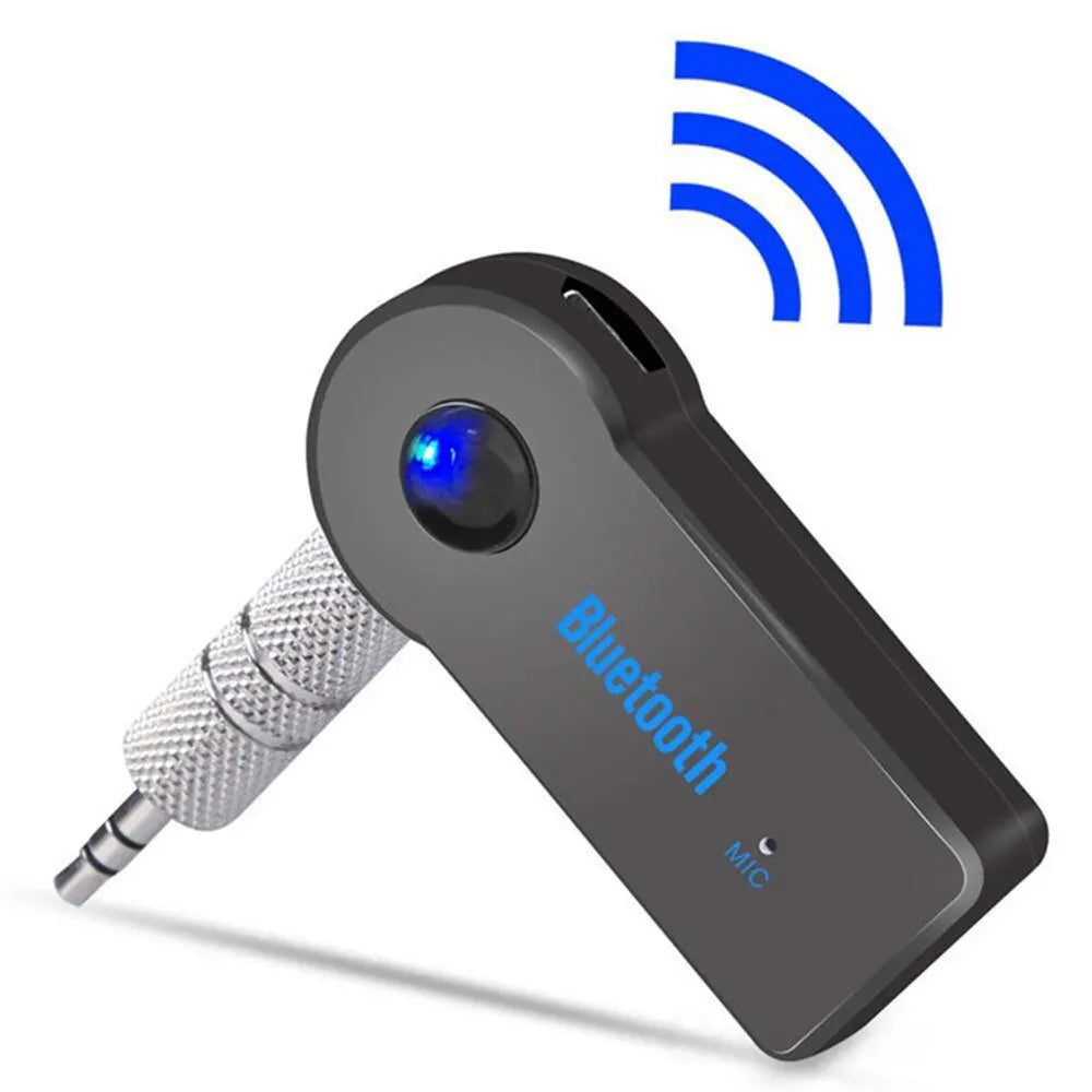 2 In 1 Wireless Bluetooth 5.0 Transceiver Adapter 3.5mm Car Music Audio AUX Car Bluetooth Receiver Bluetooth Adapter for PC
