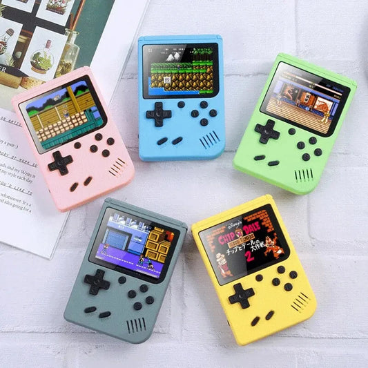 🎮 Retro Mini Handheld Game Console – 8-Bit, 500 Built-in Games, 3.0” Color LCD, Portable Player for Kids & Retro Fans