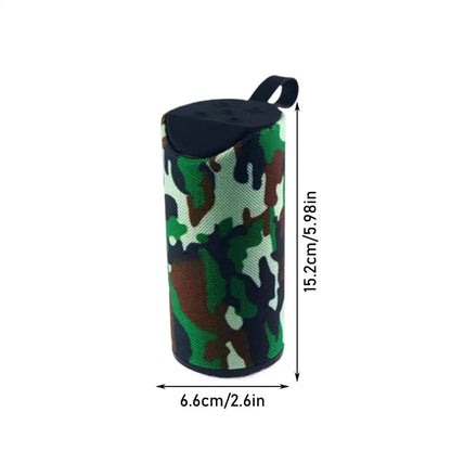 Portable Wireless Speaker – Waterproof, Shockproof, High-Fidelity Stereo Sound with Long Battery Life