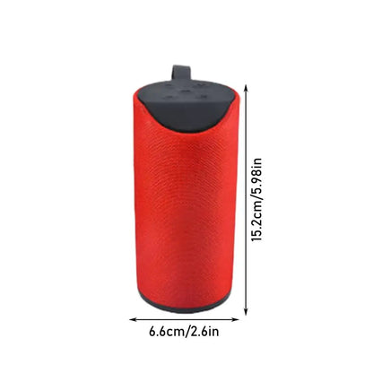 Portable Wireless Speaker – Waterproof, Shockproof, High-Fidelity Stereo Sound with Long Battery Life
